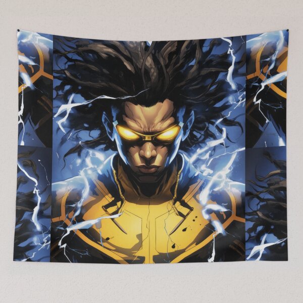 Item preview, Superhero Storm: Animated Power Poster designed and sold by Piotrek0001.