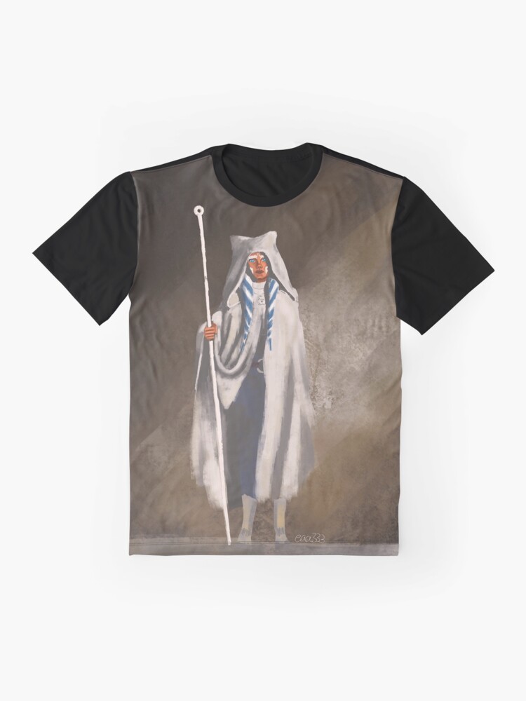 Imagen 4 de 5, Camiseta gráfica con la obra El aprendiz, diseñada y vendida por EAA333.