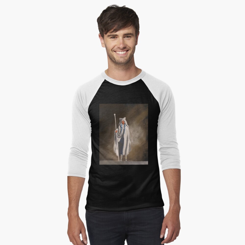 Vista previa del artículo con la obra «Camiseta ¾ estilo béisbol», diseñado y vendido por EAA333.