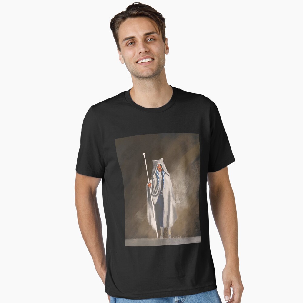 Vista previa del artículo con la obra «Camiseta esencial», diseñado y vendido por EAA333.