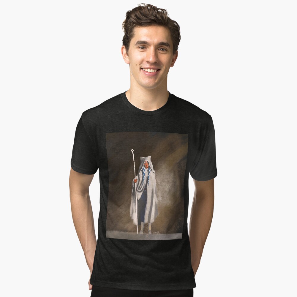 Vista previa del artículo con la obra «Camiseta de tejido mixto», diseñado y vendido por EAA333.