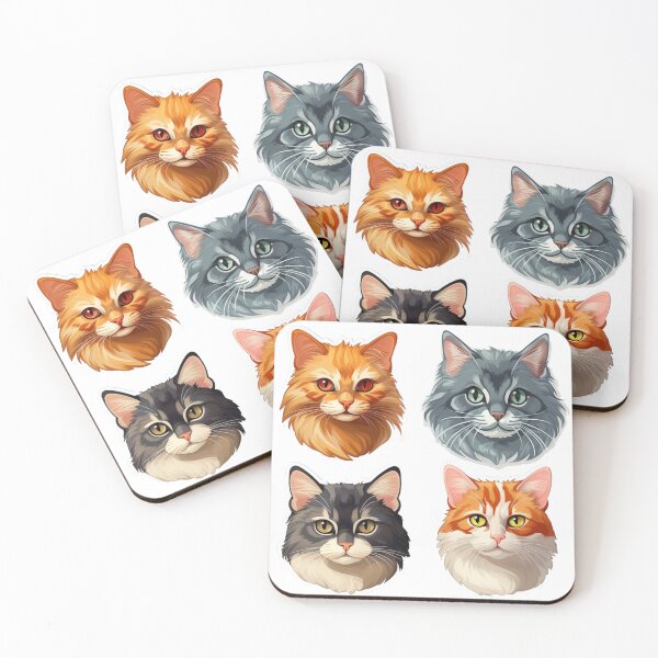 Item preview, Cute cats sticker designed and sold by windylize.