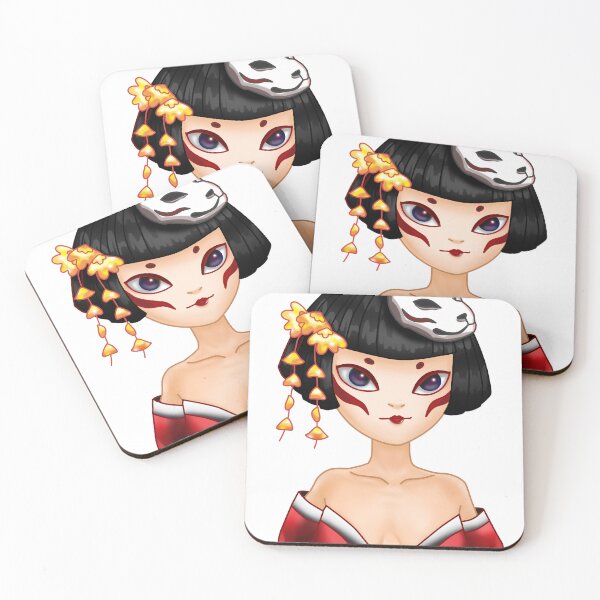 Item preview, Geisha x Kitsune designed and sold by Clayliterature.