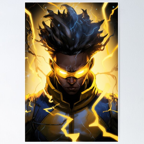 Item preview, Superhero Storm: Animated Power Poster designed and sold by Piotrek0001.
