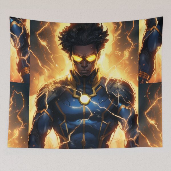 Item preview, Superhero Storm: Animated Power Poster designed and sold by Piotrek0001.