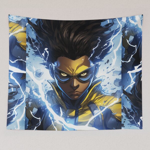 Item preview, Superhero Storm: Animated Power Poster designed and sold by Piotrek0001.