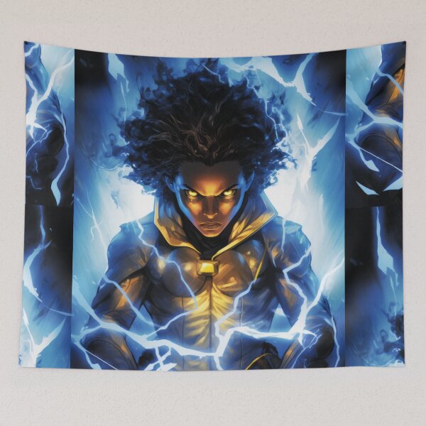 Item preview, Superhero Storm: Animated Power Poster designed and sold by Piotrek0001.