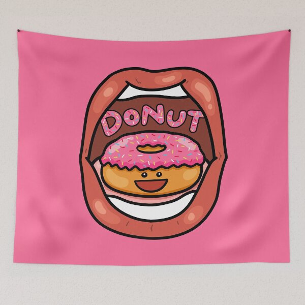 Item preview, Fast Food Lover, Donut in your mouth designed and sold by bubboboon.