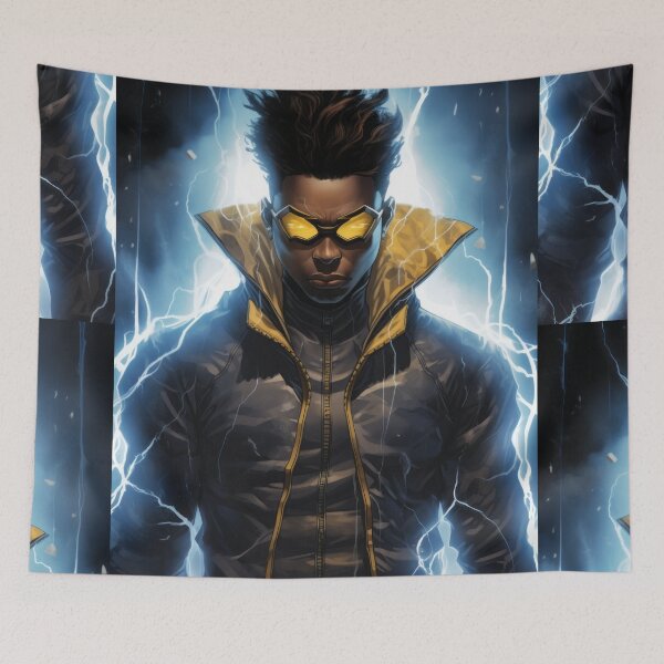 Item preview, Superhero Storm: Animated Power Poster designed and sold by Piotrek0001.