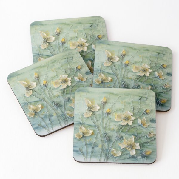 Item preview, Encaustic wax and watercolor flower, fungi and grasses 23 designed and sold by EmilyDayDreams.