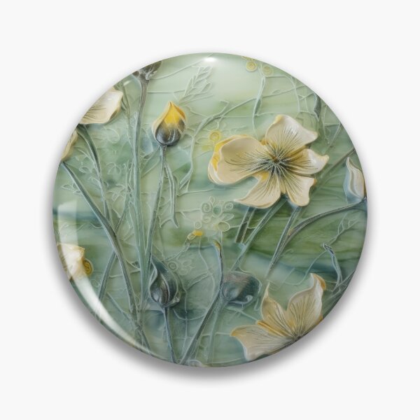 Item preview, Encaustic wax and watercolor flower, fungi and grasses 23 designed and sold by EmilyDayDreams.