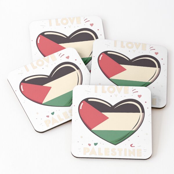Item preview, My Heart Beats for Palestine: I Love Palestine designed and sold by Robo-toons.