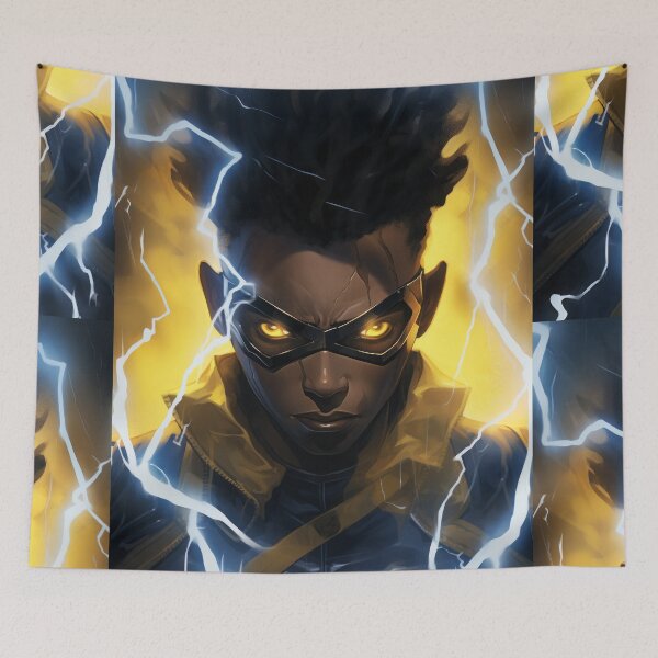 Item preview, Superhero Storm: Animated Power Poster designed and sold by Piotrek0001.