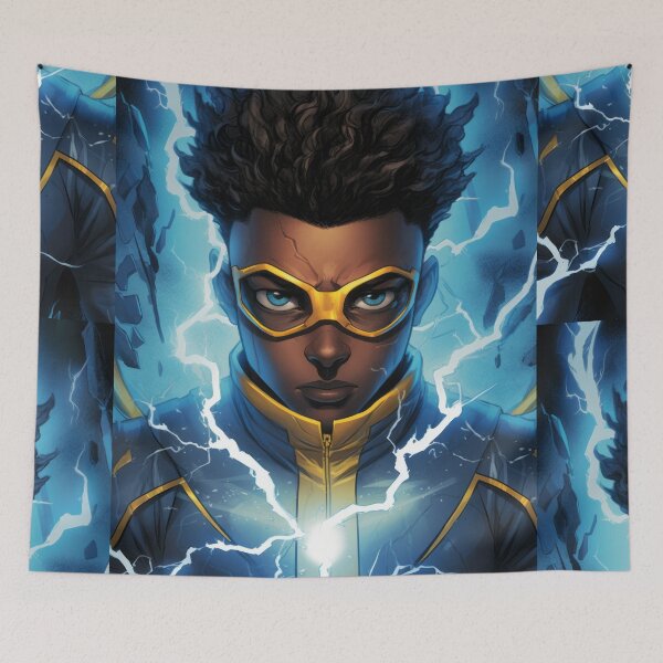 Item preview, Superhero Storm: Animated Power Poster designed and sold by Piotrek0001.