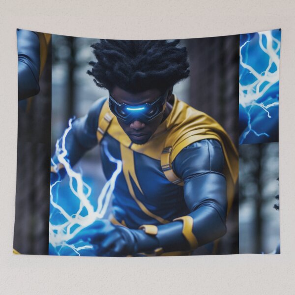 Item preview, Superhero Storm: Animated Power Poster designed and sold by Piotrek0001.