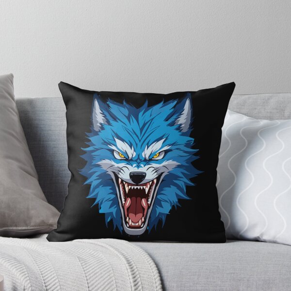 Item preview, Angry blue wolfdog designed and sold by Lilac32.