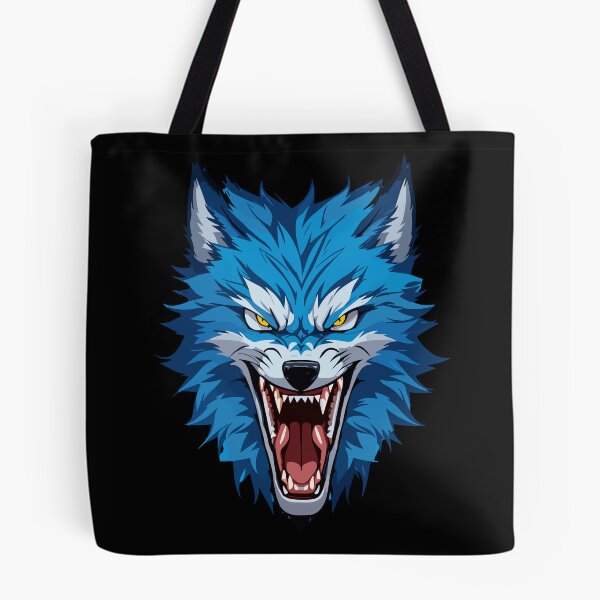 Item preview, Angry blue wolfdog designed and sold by Lilac32.