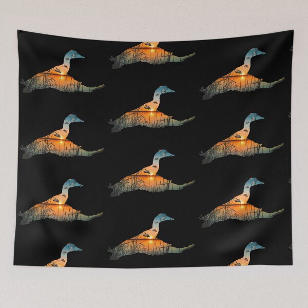 Item preview, Flying Mallards Wetland Sunrise designed and sold by LifeCrush.