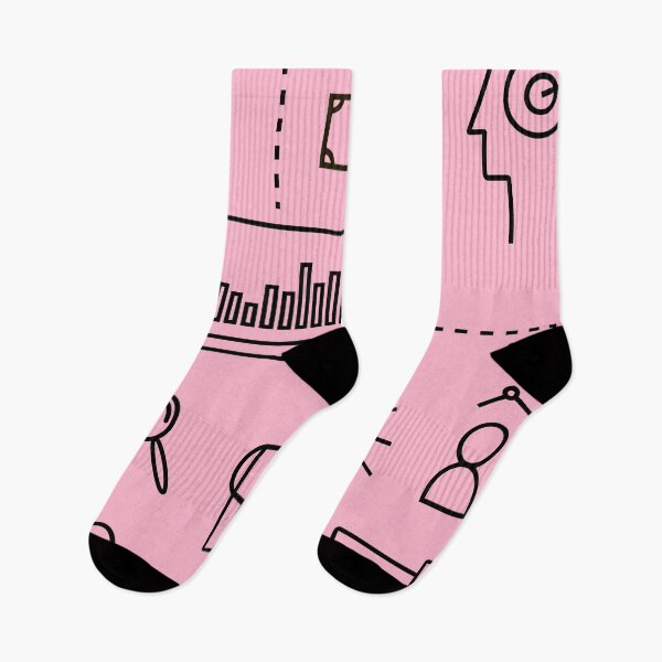 Item preview, Baby Pink IT Pattern. designed and sold by ARichArts.