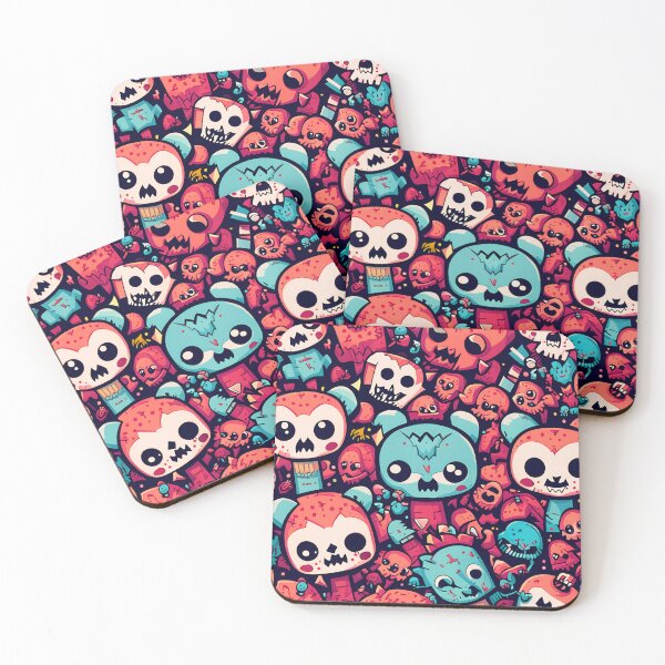 Item preview, Cute Scary Halloween Doodle Art designed and sold by MasTpx.