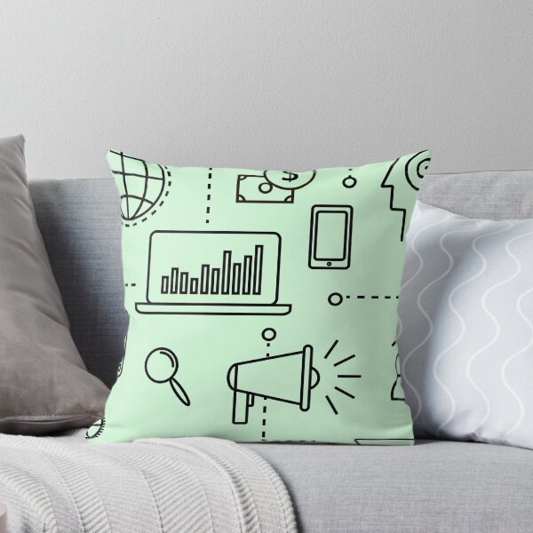 Item preview, Snowy Mint IT Pattern. designed and sold by ARichArts.