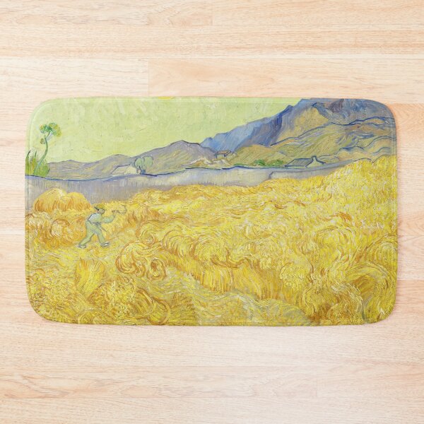 Item preview, Vincent van Gogh, Wheatfield with a reaper, 1889 designed and sold by Suzana Djordjevic.