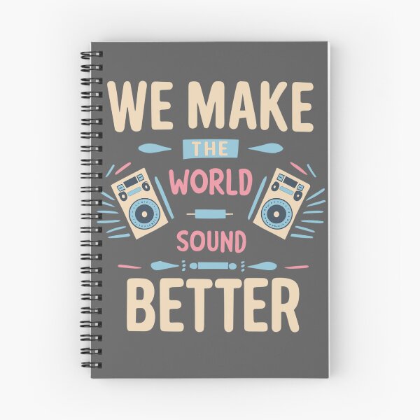 Item preview, "We Make The World Sound Better" designed and sold by techcrewessenti.