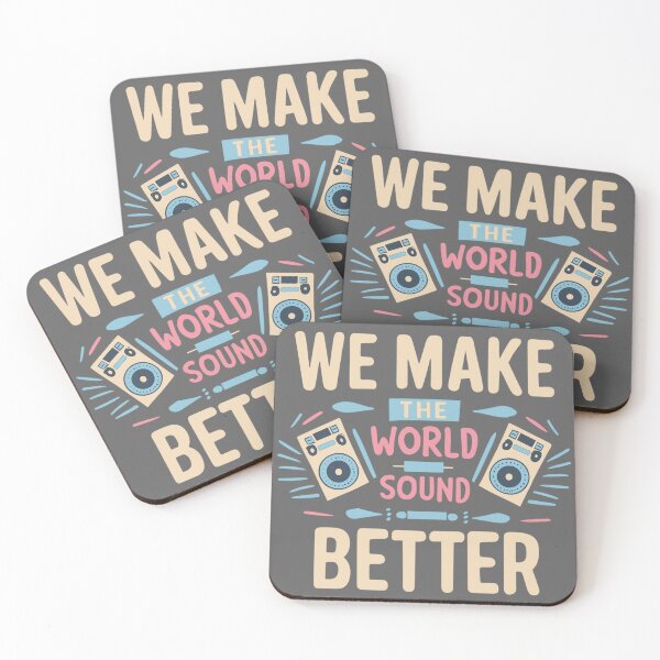 Item preview, "We Make The World Sound Better" designed and sold by techcrewessenti.