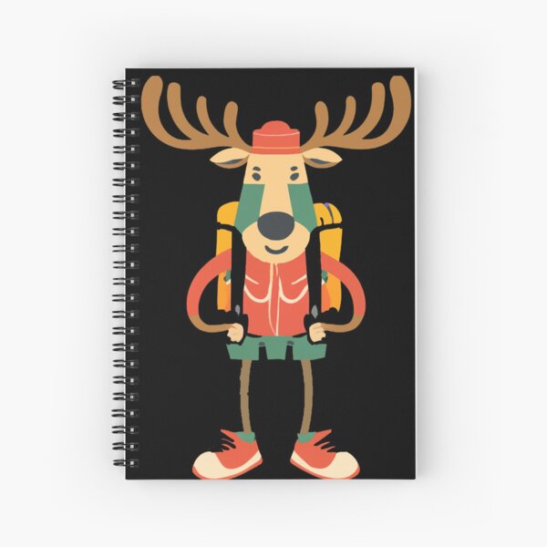 Item preview, Funny Reindeer Hiking Hiker Design designed and sold by Nature's Fancy.