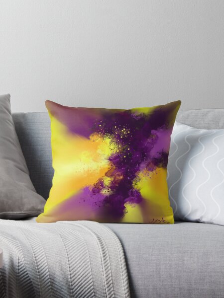 Item preview, Passion In The Sun - Purple Red-Violet Yellow Orange Abstract designed and sold by Joey Santiago.