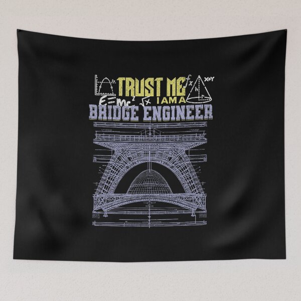 Item preview, Bridge Engineer designed and sold by Tee-Craftify.