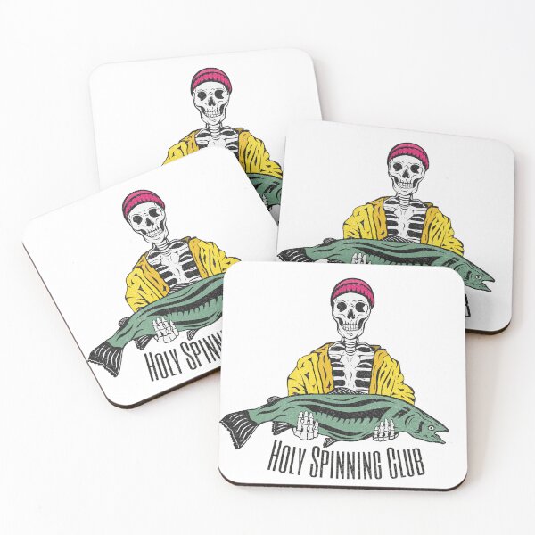 Item preview, Skeleton Fisherman Spinning Club designed and sold by Skelbrand.