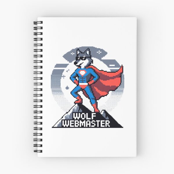 Item preview, Wolf Webmaster - 8-Bit Pixel Coding Adventure designed and sold by PixelPunkster.