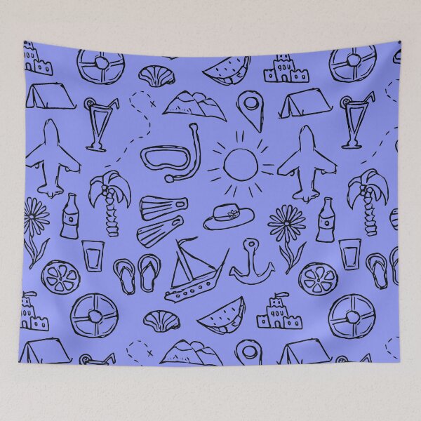 Item preview, Periwinkle Vacation Pattern. designed and sold by ARichArts.
