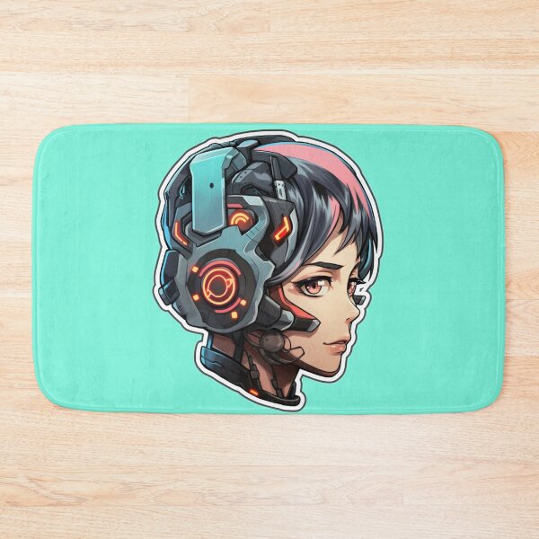Item preview, Cute Cyborg Girl designed and sold by Krys-Designs.