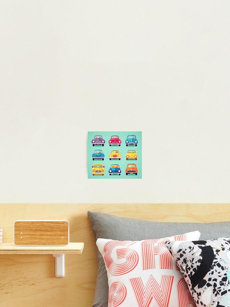 Thumbnail 2 of 3, Photographic Print, Colorful Retro Rides designed and sold by Visual-Elixir.
