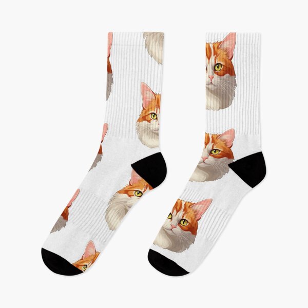 Item preview, Orange cat sticker designed and sold by windylize.