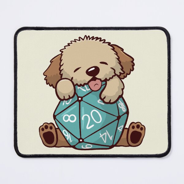 Item preview, DnD Dog D20 designed and sold by sunburstrpg.