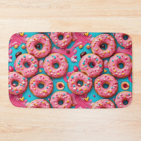 Item preview, Kawaii Donuts Pattern designed and sold by Patternliss.