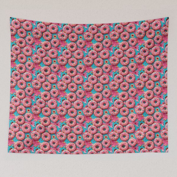 Item preview, Kawaii Donuts Pattern designed and sold by Patternliss.
