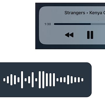 Kenya Grace- Strangers sticker pack  Sticker for Sale by AnaCl