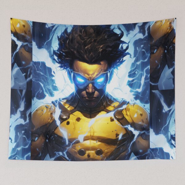 Item preview, Superhero Storm: Animated Power Poster designed and sold by Piotrek0001.
