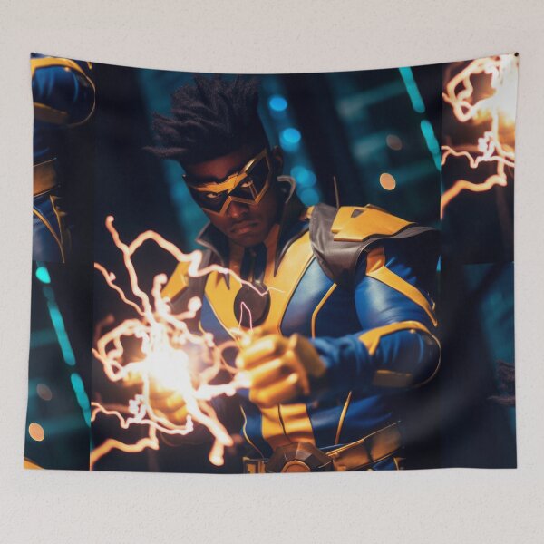 Item preview, Superhero Storm: Animated Power Poster designed and sold by Piotrek0001.