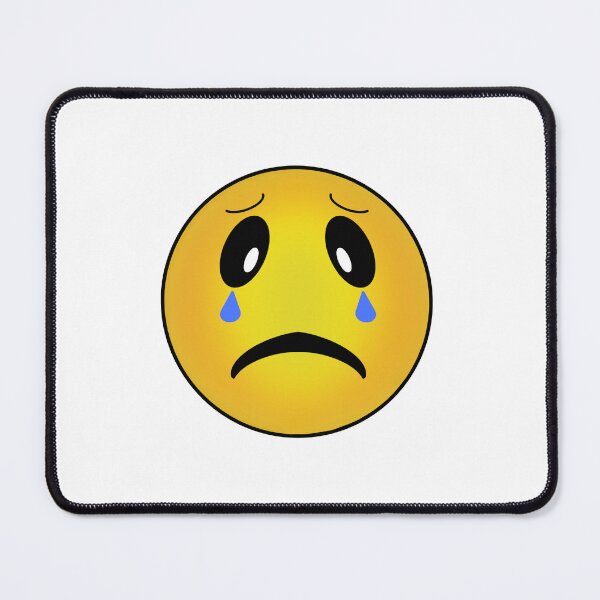 Item preview, Crying face emoji designed and sold by MegMadeCrafts.