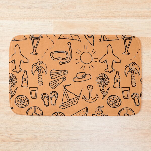 Item preview, Sandy Brown Vacation Pattern. designed and sold by ARichArts.