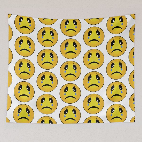 Item preview, Crying face emoji  designed and sold by MegMadeCrafts.