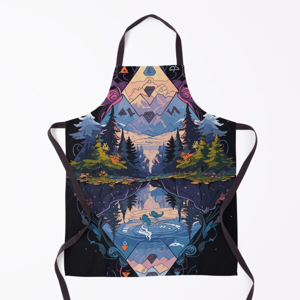 Item preview, Symmetrical alpine lake designed and sold by crula.