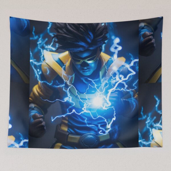 Item preview, Superhero Storm: Animated Power Poster designed and sold by Piotrek0001.
