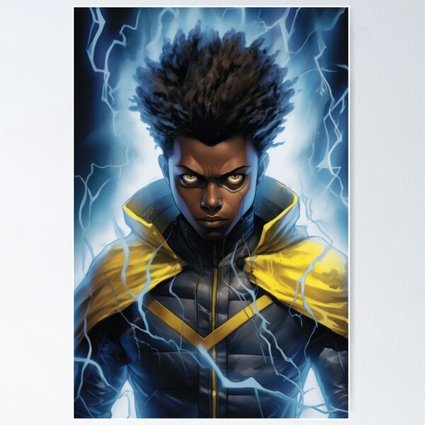 Item preview, Superhero Storm: Animated Power Poster designed and sold by Piotrek0001.