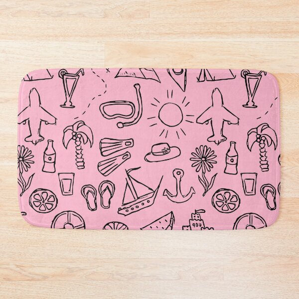 Item preview, Baby Pink Vacation Pattern. designed and sold by ARichArts.